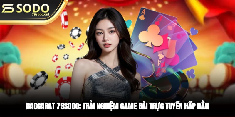 Baccarat 79SODO: Trải Nghiệm Game Bài Trực Tuyến Hấp Dẫn